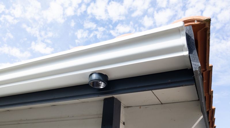 Completed Gutter Installation